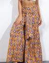 Printed High-Rise Tied Culottes