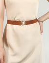 Toggle Clasp Elastic Belt