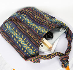 Large Canvas Crossbody Bag