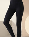 Wide Waistband Slim Fit Long Sports Leggings