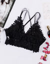 Lace Crochet Crisscross Bralette