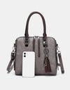 4-Piece PU Leather Bag Set