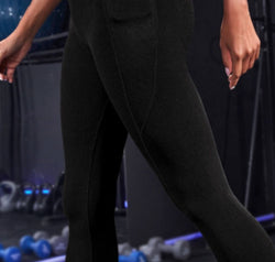 Wide Waistband Sports Leggings