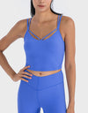 Double Strap Ribbed Sports Cami