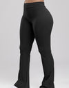 Ruched High Waist Bootcut Active Pants