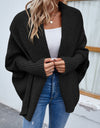 Open Front Long Sleeve Cardigan