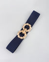 Zinc Alloy Buckle Elastic Belt