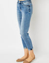 Judy Blue Full Size Cuffed Hem Slim Jeans