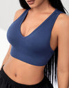 Backless Scoop Neck Active Bra