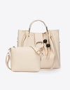 2-Piece PU Leather Bag Set