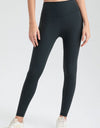 Wide Waistband Slim Fit Active Leggings