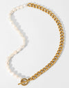 Dream Life Pearl Chunky Chain Necklace