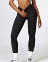 Breathable Wide Waistband Active Leggings