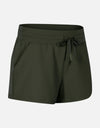 Waist Tie Active Shorts