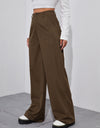 Straight Leg High Waist Pants