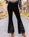 High Waist Flare Leg Pants