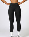 Breathable Wide Waistband Active Leggings