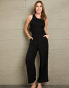 Double Take Elastic Waist Straight Leg Pants with Pockets