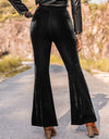 High Waist Flare Leg Pants