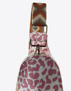 Printed PU Leather Sling Bag