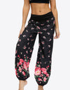 Oversized Printed Wide Leg Long Pants