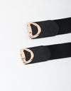 D Buckle Elastic Belt