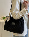 Braided Strap Polyester Tote Bag