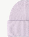 M Rib-Knit Cuff Beanie