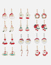 Christmas Theme Alloy Earrings