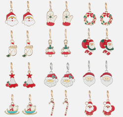 Christmas Theme Alloy Earrings