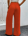 Slit Wide Leg Pants