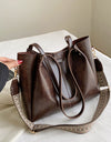 PU Leather Large Tote Bag