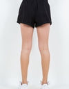 American Bazi High Waist Paper Bag Shorts