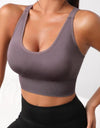 Scoop Neck Long Active Bra