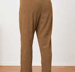 Pocketed Elastic Waist Pants