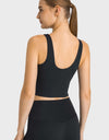 Feel Like Skin Highly Stretchy Cropped Sports Tank