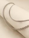 Double-Layered Metal Chain Belt