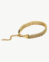 18K Gold-Plated Wide Chain Bracelet