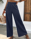 Full Size High Waist Wide Leg Pants