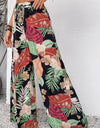 Printed Wide Leg Pants