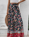 Floral High Waist Palazzo Pants