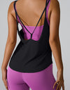 Crisscross Round Neck Active Tank