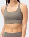 Crisscross Square Neck Active Tank