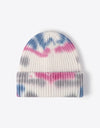 Tie-Dye Ribbed Knit Beanie