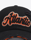 ATLANTIC Graphic Distressed Baseball Cap