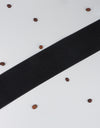 PU Elastic Wide Belt with Alloy Buckle