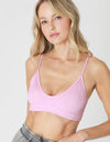 NIKIBIKI Ribbed V-Neck Seamless Bralette