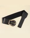 Zinc Alloy PU Leather Belt