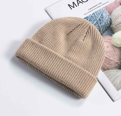 Cozy Rib-Knit Cuff Beanie