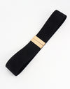 Alloy Buckle Elastic Belt